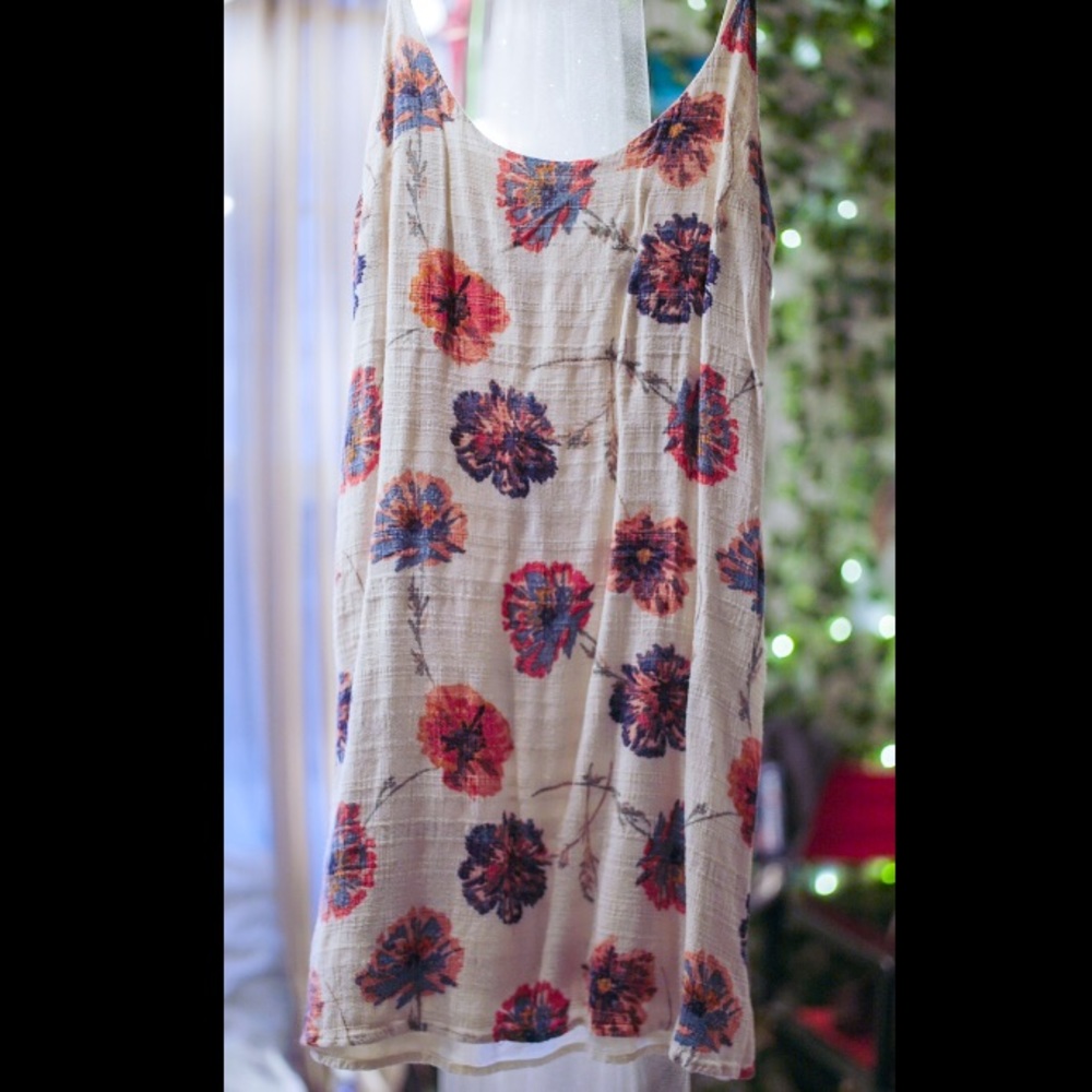 Boho floral dress!